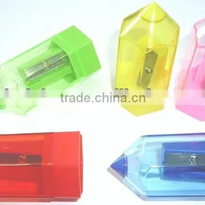 Unique Rocket Shaped Plastic Pencil Sharpener With High Qulity thumbnail-1