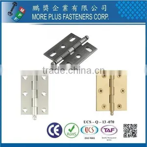 Taiwan Steel Stainless Steel Furniture Accessory Door Cabinet Hinge thumbnail-1