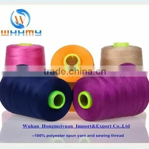 Factory Directly Sale High Quality Polyester Sewing Thread thumbnail-1