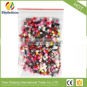 Diyfashion Educational Craft 5mm Mini Hama Perler Beads Set With Pegboard Iron Paper and Twezzer Fuse Beads Toys for Kids 18027 thumbnail-4