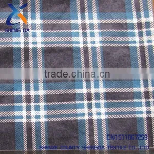 Cotton Plaid Pattern Wholesale Flannel Fabric thumbnail-1