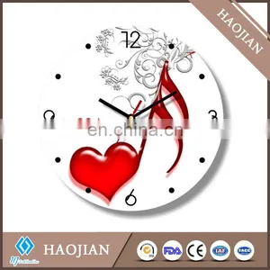 Sublimation Personalized Christmas Glass Clock thumbnail-6
