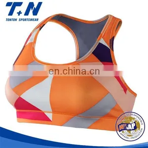 Sublimation High Impact Sports Bra thumbnail-1