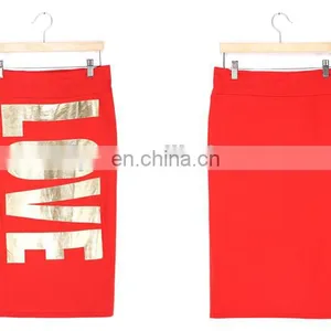 Wholesale Women Casual Summer Short Sleeve Top Skirt Women Two Pieces thumbnail-4