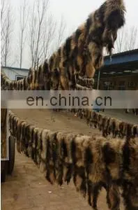 Factory Wholesale High Quality Cheap Price Raccoon Skins Raccoon Trimming thumbnail-2