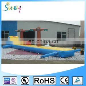 12mL x 1.4mW x 2.5mH Inflatable Floating Obstacle Course With Blower thumbnail-1