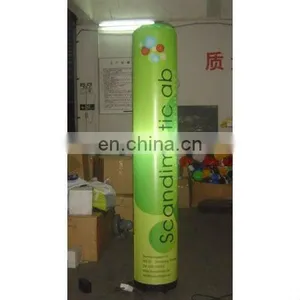 Inflatable Cylinder for Display Advertising With Light Bulb Inside,size 2.3m Tall thumbnail-1