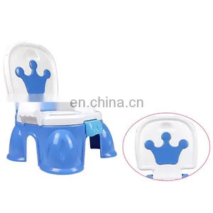 Novel Design Music Induction Plastic Baby Toilet Seat With Brush thumbnail-2