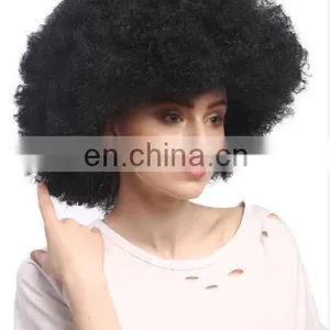 Party Black Afro Wig P-W199 thumbnail-4