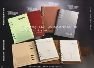 Professional Manufacture of High Quality PU Leather Notebook thumbnail-2