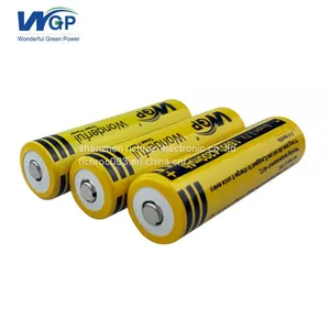 WGP 18650 3.6V/3.7V Li-ion Battery Cylindrical Rechargeable Lithium Ion Battery Cell With PCB Protection Plate thumbnail-3