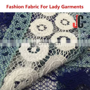 Shaoxing K62048 JC Textile Fashion Nylon/cotton/ Polyester Wholesale Lace Fabric Dubai thumbnail-1