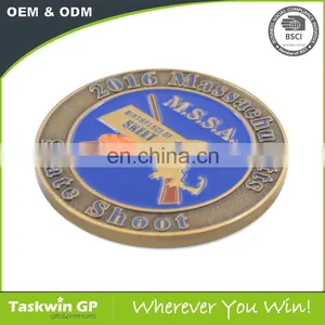 High Quality Shooting Souvenir Coins for Gifts Wholesale thumbnail-5