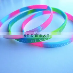 Silicone Bracelets With QR Code on Metal Clips/Buckles thumbnail-5