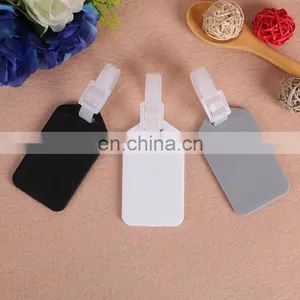 BSCI Assorted Color Tag Plastic Holder Key ID Name Label Tags Split Keyring thumbnail-1