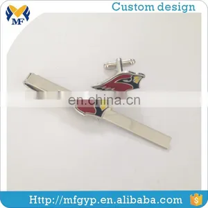 Factory Customized Enamel Color Funny Cufflinks Tie Clips thumbnail-1