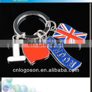 Wholesales I Love London Tower Bridge Key Ring thumbnail-5
