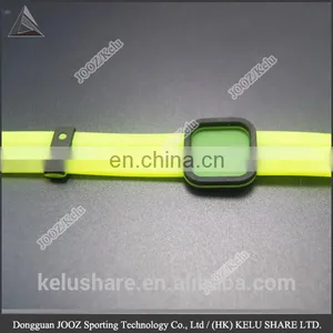 OEM 3d Rubber Silicone Watch Band Silicone Bracelet Custom thumbnail-1