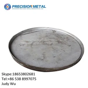 304 Stainless Steel Flat Flange Head Forged Boiler Part Bottom Cover thumbnail-2