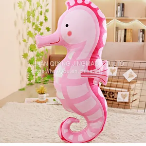 China Factory Wholesale Cute Plush Sea Horse Toy Pillow thumbnail-3