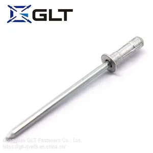 Galvanized Steel Countersunk Head Aluminum Steel Single Head Rivets 6 mm thumbnail-2