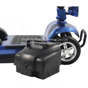4 Wheel Electric Mobility Scooter for Seniors Battery Removable thumbnail-3