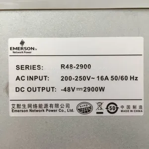 New Emerson Original Packaging R48-2900U 48V 50A 2900W Communication Power Rectifier Module Power Module thumbnail-3