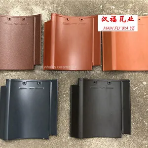 Building Material Factory Ceramic Clay Roofing Japanese Waterproof Tile thumbnail-2