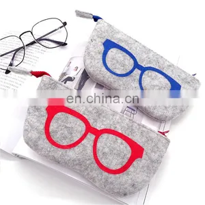 Pretty Felt Eye Glasses Pouch Sunglasses Bag thumbnail-5