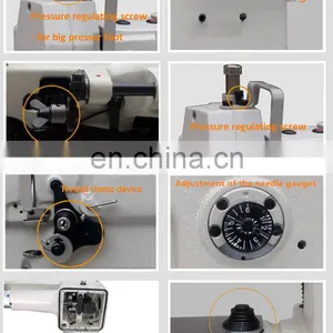 LT 244-2A SINGLE NEEDLE HIGH QUATITY HOOK UNISON FEED CYCLINDER SEWING MACHINE thumbnail-2