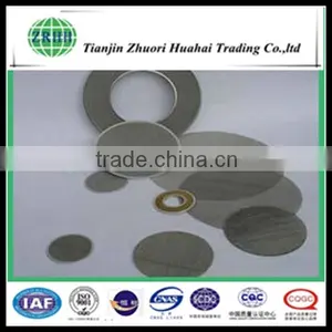 Stainless Steel Wire Mesh Filter Disc , Mesh Woven Stainless Disc thumbnail-2