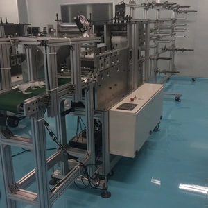 High Quality Full Automatic Cup Shape Face Mask Making Machine 3d Dust Mask Machine thumbnail-2