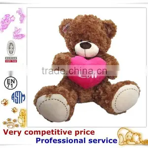 OEM Stuffed Toy,Custom Plush Toys, Heart to Heart Bear Sale thumbnail-5