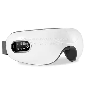 Wireless Air Pressure Vibration Digital Eye Massager Vibration Magnetic Acupuncture Therapy Relief Heat Compress Eye Mask thumbnail-5