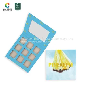 Customized Eyeshadow Palette Luxury Cute Packaging Box 35 Colors Private Label Empty Makeup Eyeshadow Palette thumbnail-1