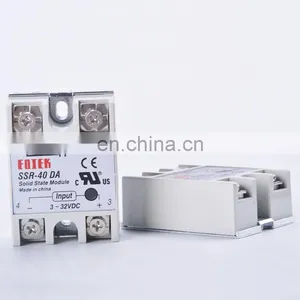 Single Phase Solid State Relay SSR-40DA SSR-25DA SSR-10DA DC To AC 3-32VDC Input 24-380VAC Output Solid State Relay thumbnail-2