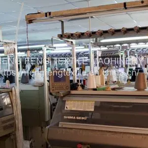 Shima Seiki Computerised Flat Knitting Machine Ssg 122sv 12g 10g Gauge Year 2008 thumbnail-2