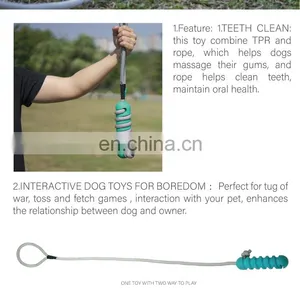 Original Design Dog Rope Interactive Big Dog Toys Molar Bite Toy Dog Training Stick Pet Floating Bite Toy thumbnail-4