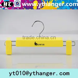 YY0469 Men Swim Shorts Plastic Hanger With Brand Logo Plastic Pants Hanger Trousers Hanger thumbnail-2