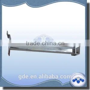 Metal Chrome Slatwall Display Hanger for Square&oval Tube thumbnail-1