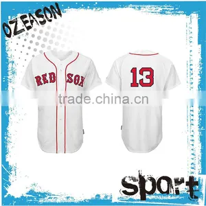 Top Selling Well Fitting Baseball Player Wear Jersey Mesh for Competition Game thumbnail-1