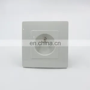 Afortec Hot Selling French Standard White Wall Power Socket White Senior Socket Household and Hotel Wall Socket thumbnail-4