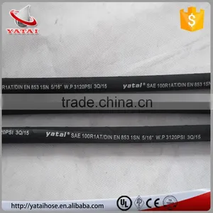 DIN EN 853 1SN High Pressure Steel Wire Braided Hydraulic Hose thumbnail-5