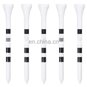 OEM High Quality Golf Wooden Bamboo Tees Colorful Bulk Natural Eco-Friendly 42mm/54mm/83mm Golf Ball Tee thumbnail-4