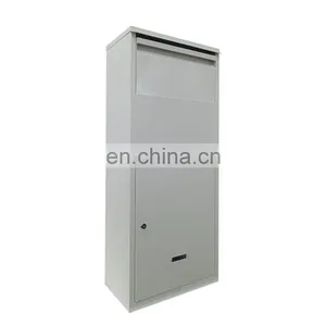 Extra Large Mailbox for Parcel Modern Parcel Drop Box Delivery Box Outdoor Steel Mailbox thumbnail-1