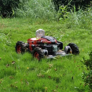 Industrial Remote Control Lawn Mower for Sale in China Manufacturer Factory thumbnail-1