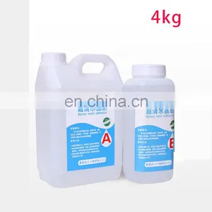Epoxy Resin ab Glue River Table Handmade Diy Ultra-clear Crystal Drop Glue Potting and Sealing Painting Specimen Hard Glue Craft thumbnail-4