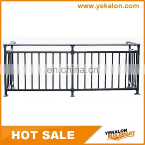 Best Choice Exceptional Quality Modern Tubular Steel Railing Outdoor Indoor Metal Railing From China Manufacturer thumbnail-2