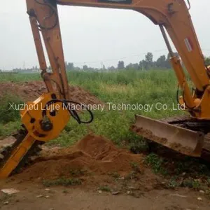 China Skid Steer Trencher Manufacturer Skid Steer Mounted Trencher Skid Steer Attachments Trencher thumbnail-2