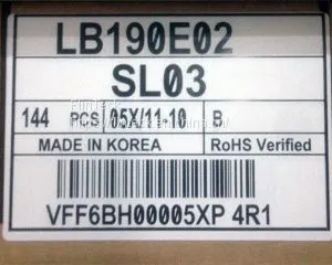 LB190E02-SL03 LG 19.0 Inches Panel Type A-Si TFT-LCD thumbnail-3
